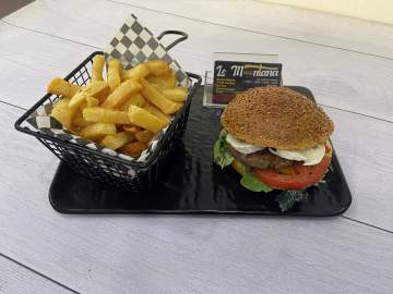 Burger et frites faites maison à emporter ou en livraison sur La Madeleine